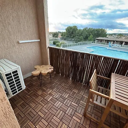 Orcadia Piscine Climatisation Parking Wifi Apartamento Balaruc-les-Bains