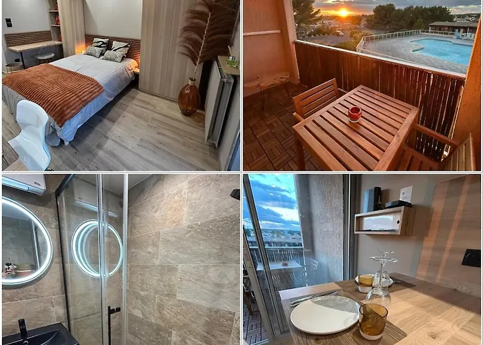 Orcadia Piscine Climatisation Parking Wifi * Balaruc-les-Bains