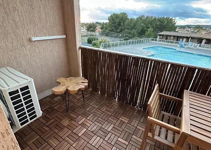 Orcadia Piscine Climatisation Parking Wifi Apartman Balaruc-les-Bains